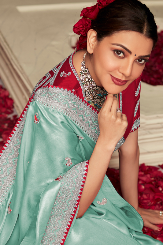 Designer Heavy Fancy Saree with Luxe Detailing for Grand Occasions