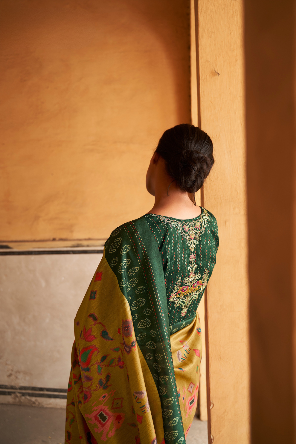 Elegant Patola Print Tussar Silk Saree for Festive Wear