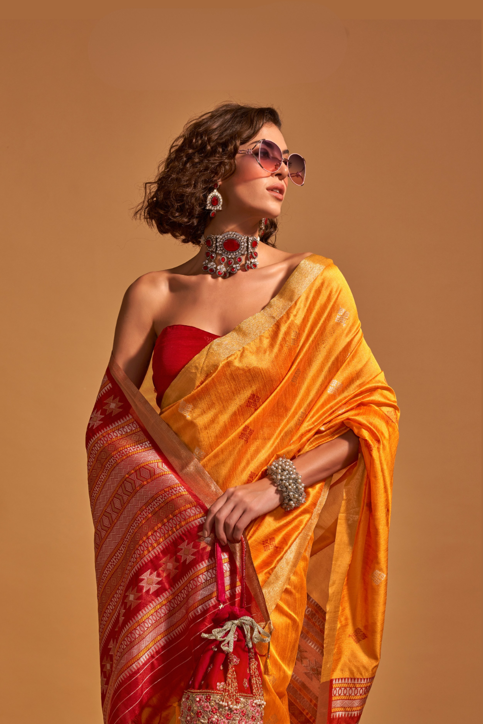 Handloom Weaving Silk Saree with Elegant Designer Finish