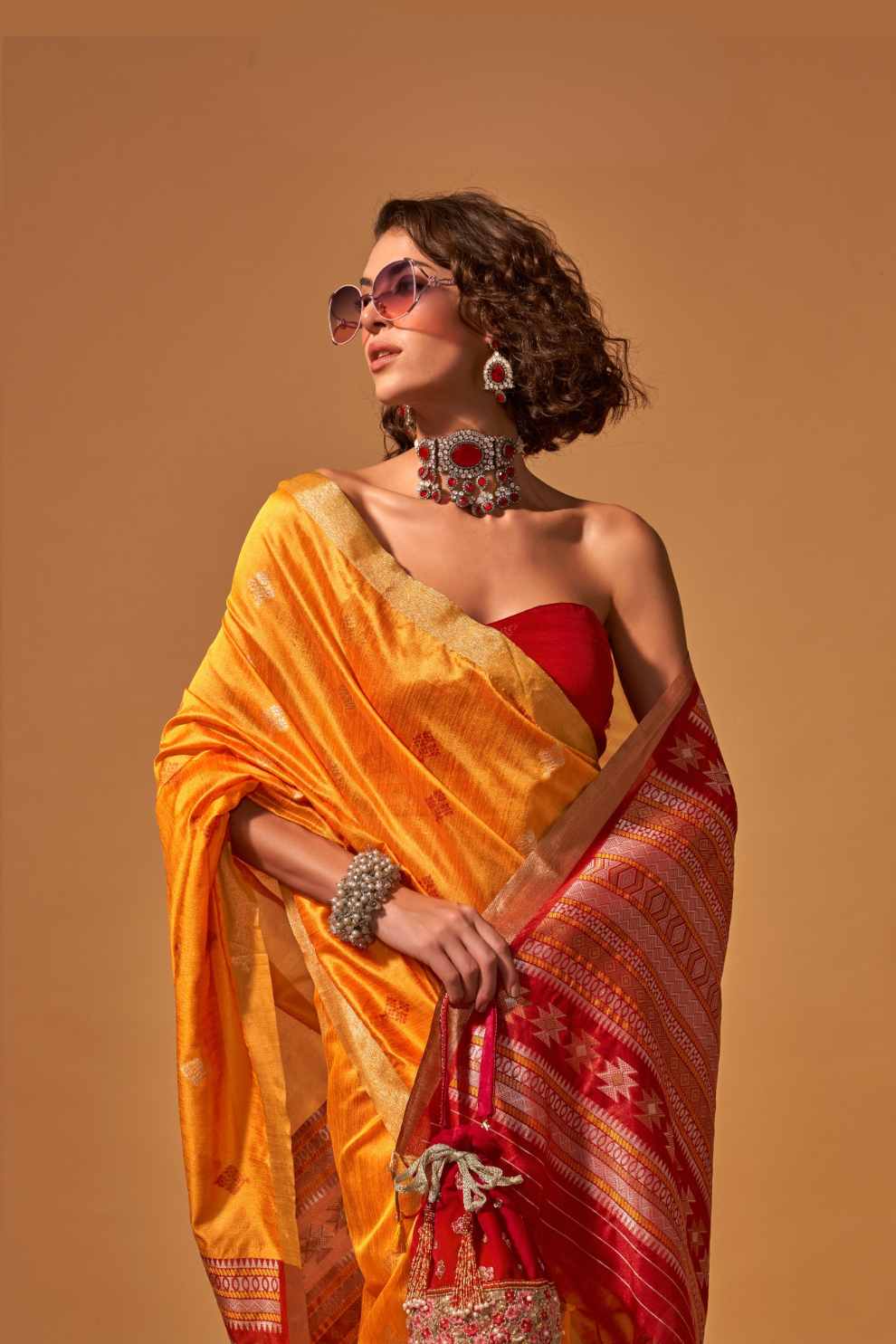 Handloom Weaving Silk Saree with Elegant Designer Finish
