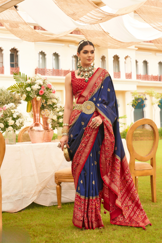 Luxury Finish Sigma Silk Saree with Mercerized Glossy Touch