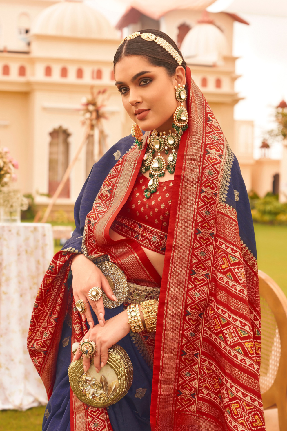 Luxury Finish Sigma Silk Saree with Mercerized Glossy Touch