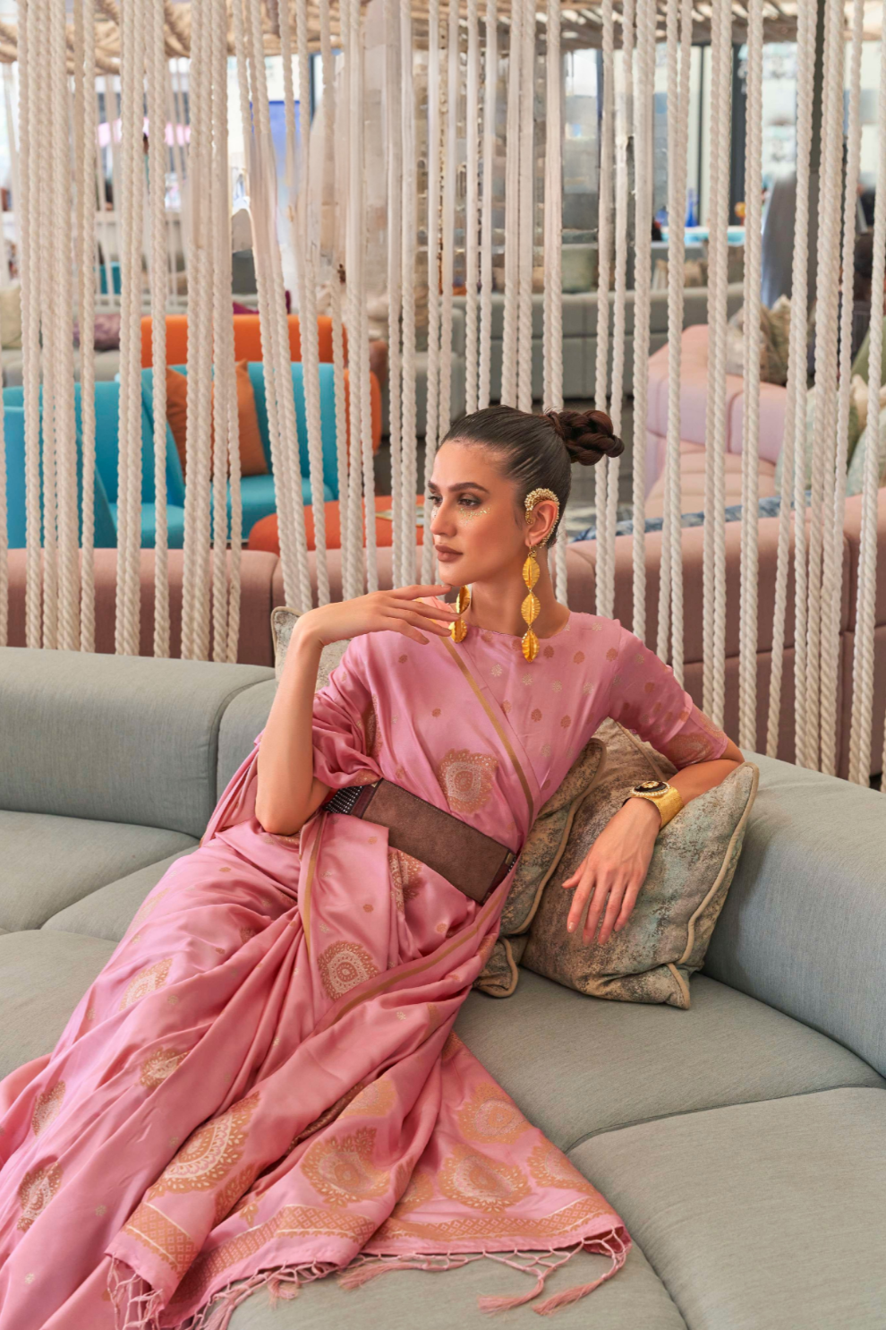 Printed Floral Print Daily Wear Georgette Saree