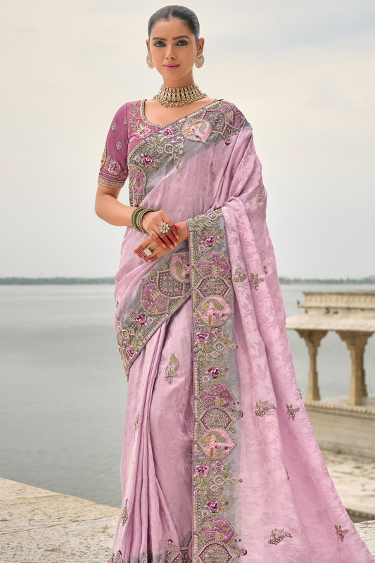 LAVANTEFASHIONPureViscoseJacquardSAREE_2 - LaVante Fashion