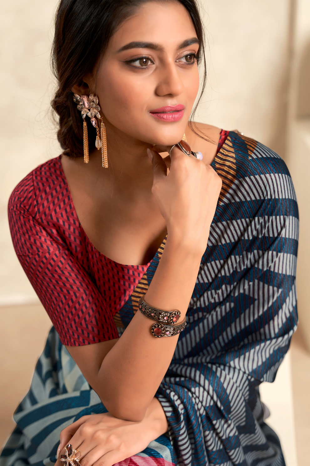 Digitally Printed Soft Satin Silk for Effortless Elegance - LaVante Fashion