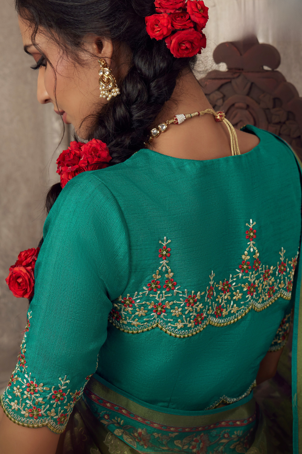 Elegance in Every Thread Designer Soft Brasso Organza With Beautiful Printed Saree