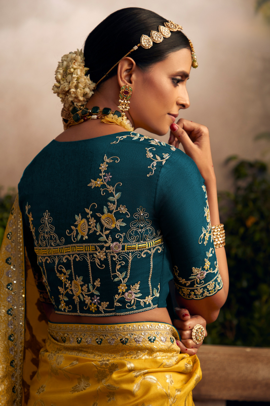 Draped in Elegance Gorgeous Viscose Dolla Silk Saree