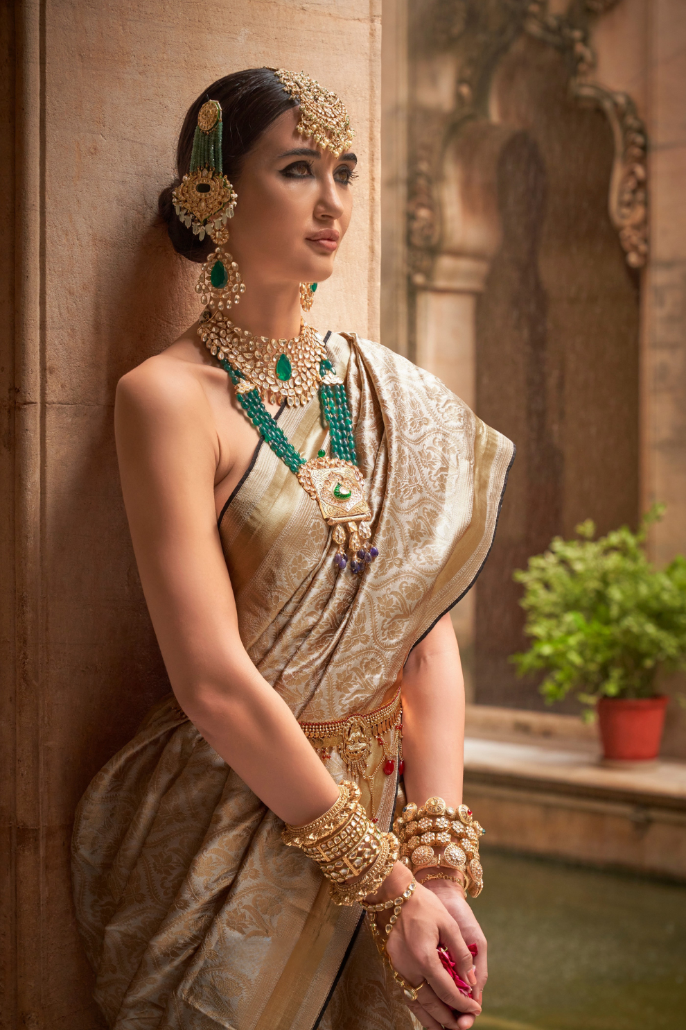 Royal Banarasi Silk Saree with Timeless Jacquard Weaves