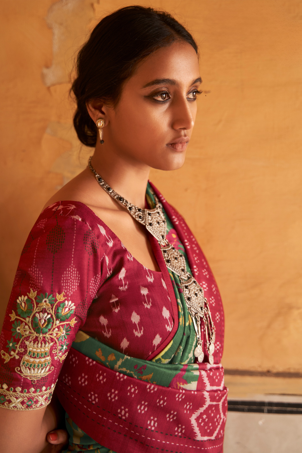 Elegant Patola Print Tussar Silk Saree for Festive Wear