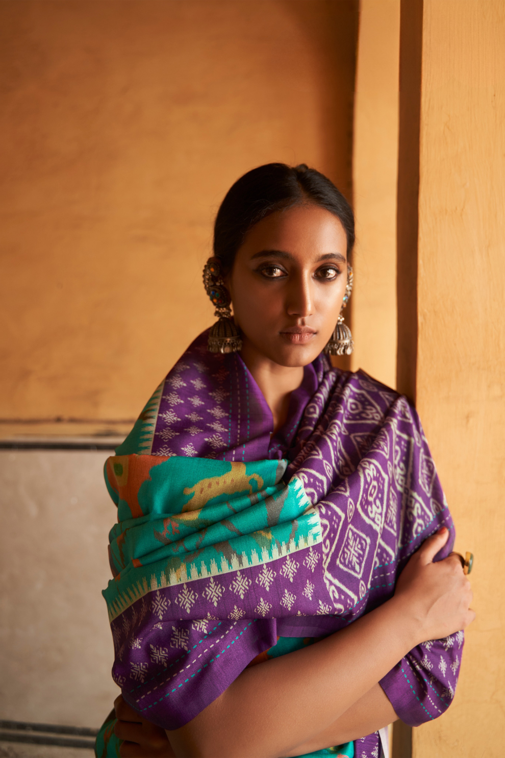 Elegant Patola Print Tussar Silk Saree for Festive Wear