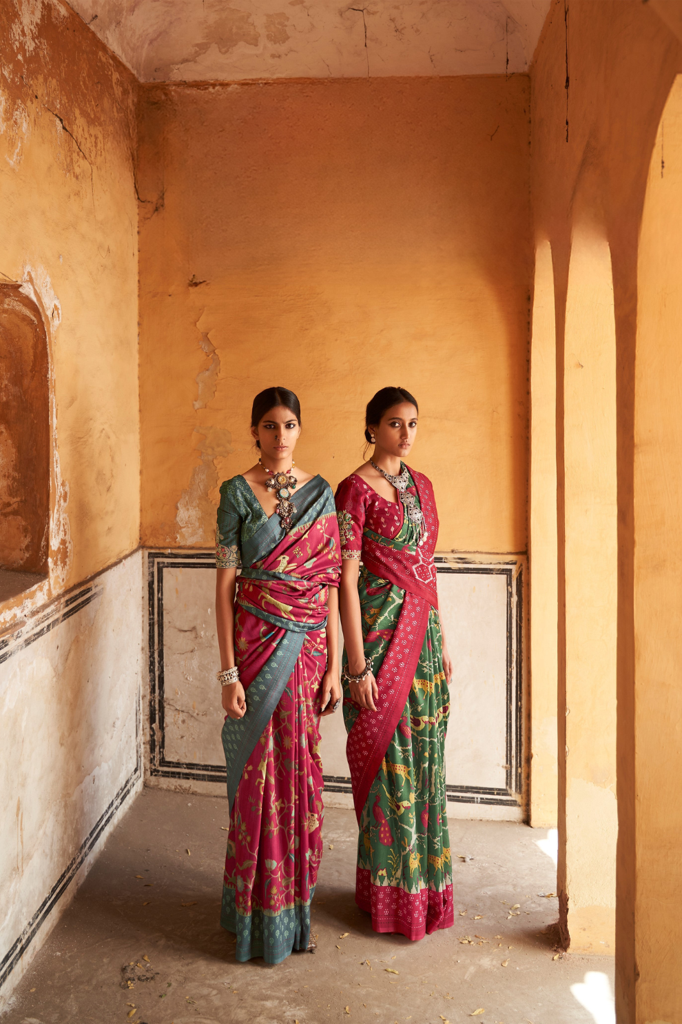 Elegant Patola Print Tussar Silk Saree for Festive Wear