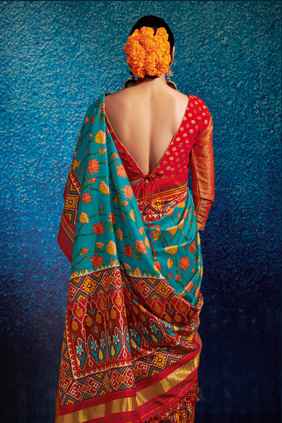 Kalam x Patola Dola Silk Saree with Traditional Charm