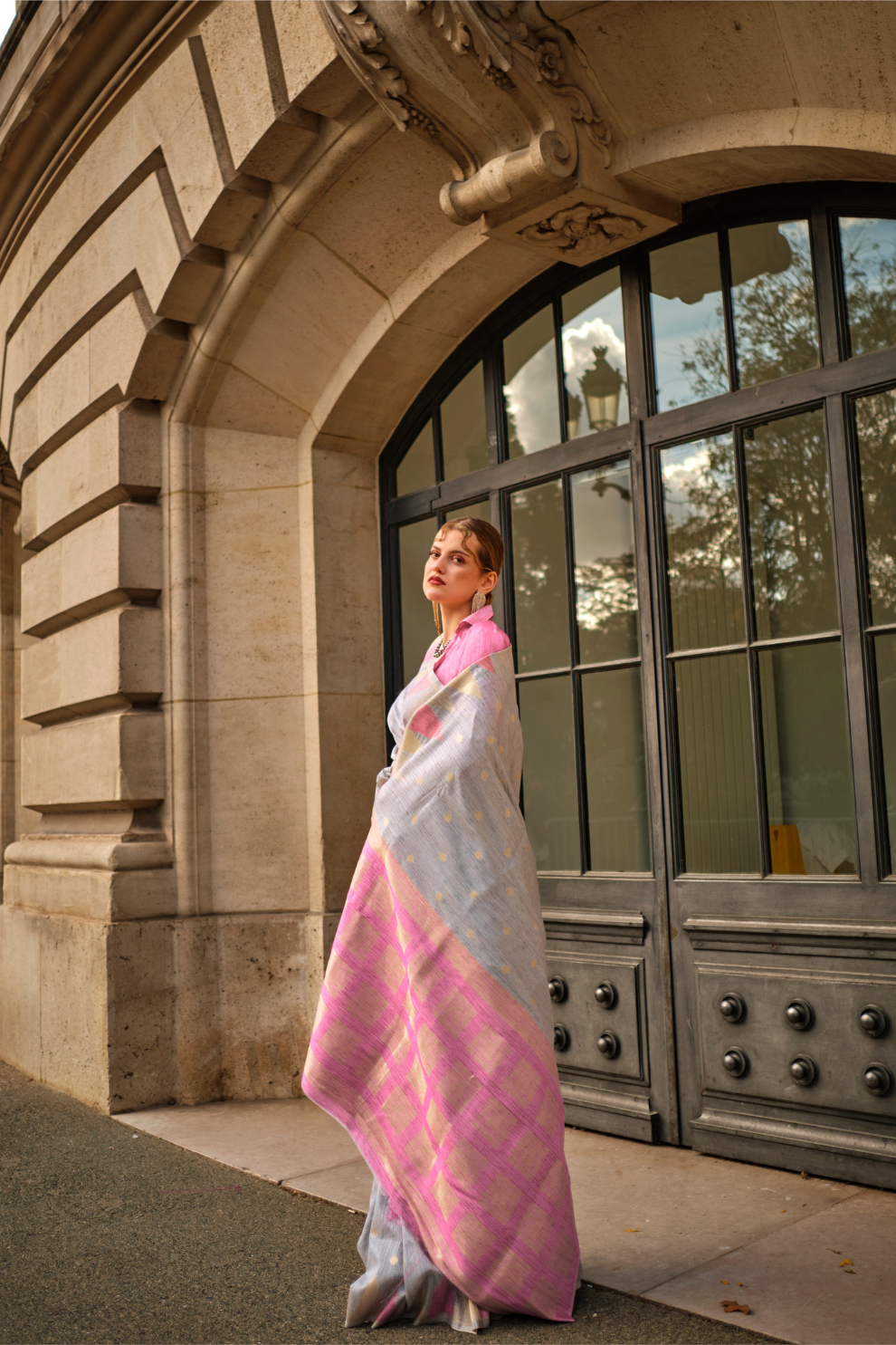 Banarasi Kadhi Silk Saree with Rich Traditional Weaving