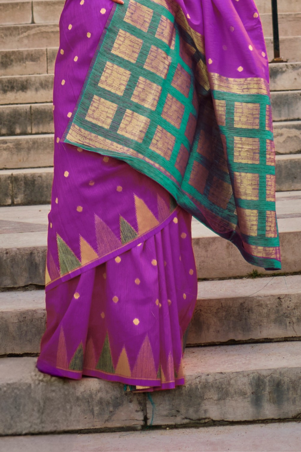 Banarasi Kadhi Silk Saree with Rich Traditional Weaving