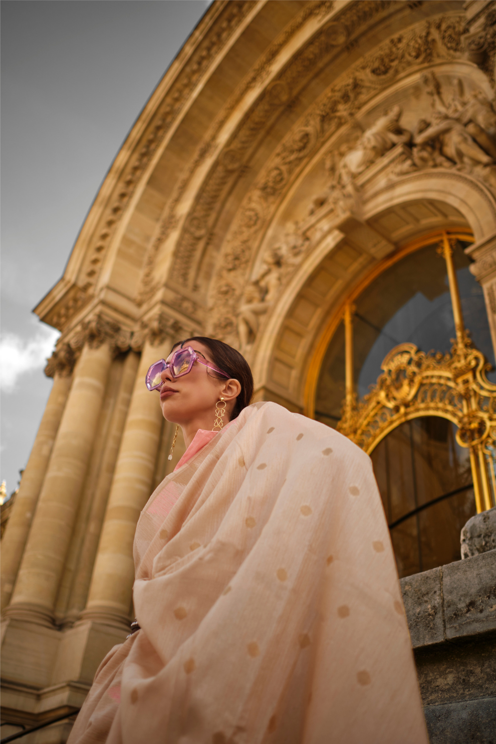 Banarasi Kadhi Silk Saree with Rich Traditional Weaving