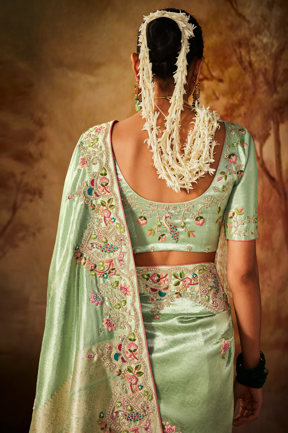 Beautiful Designer Pure Banarasi Kanjivaram Saree for Occasions