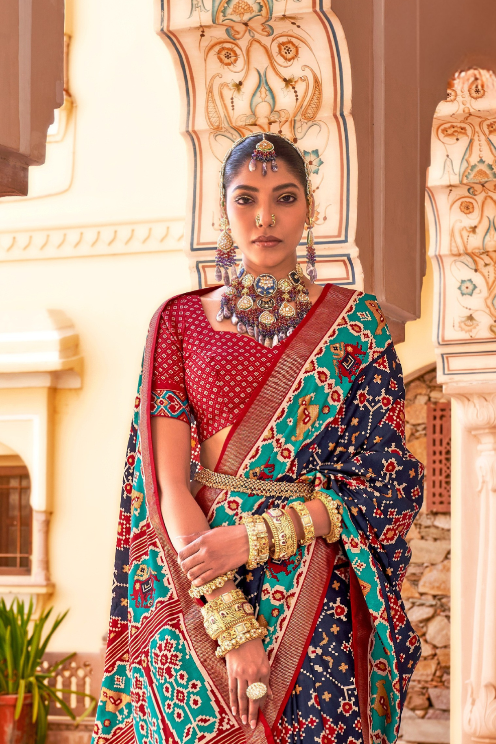 Graceful Art Silk Party Saree with Subtle Shine