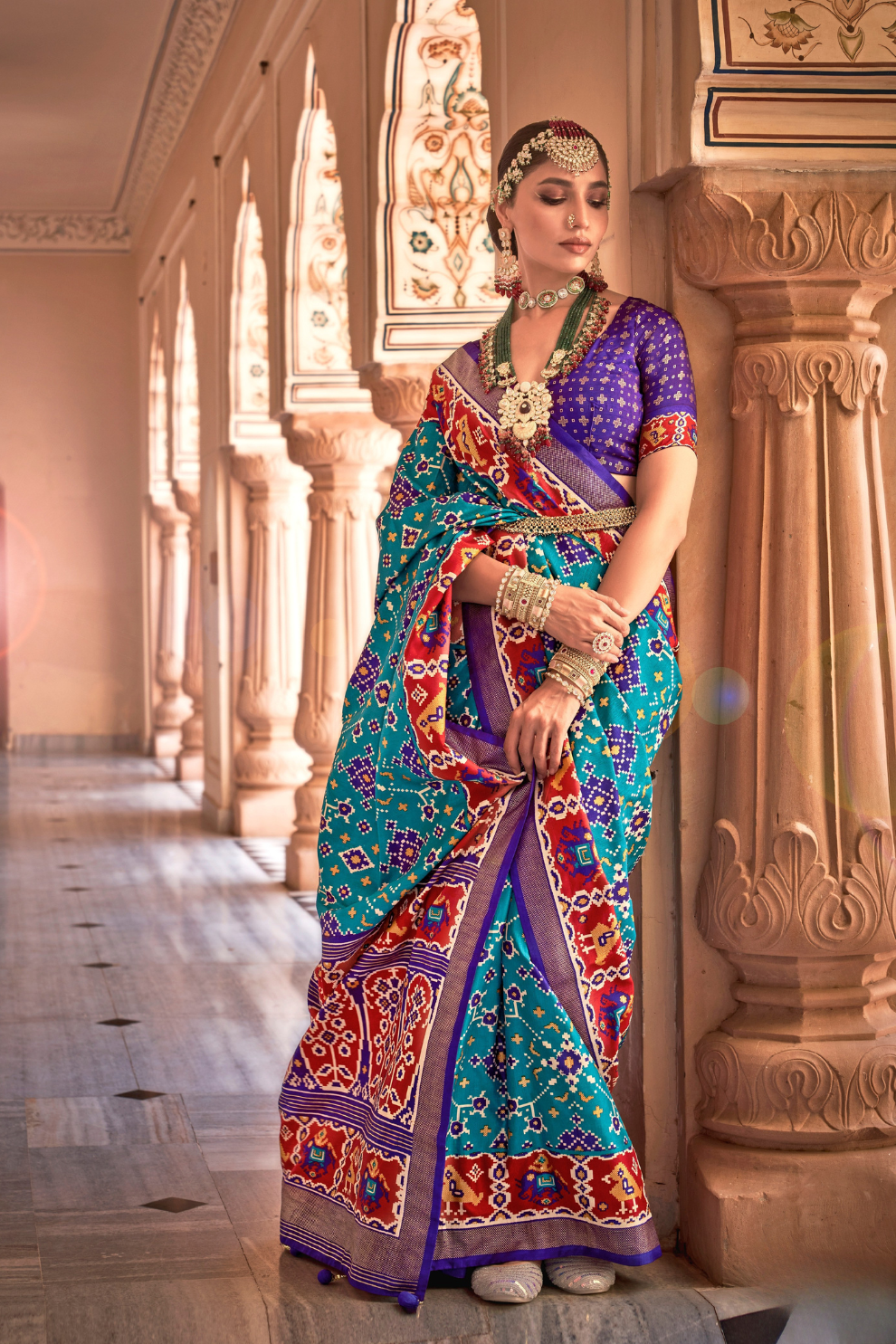 Graceful Art Silk Party Saree with Subtle Shine