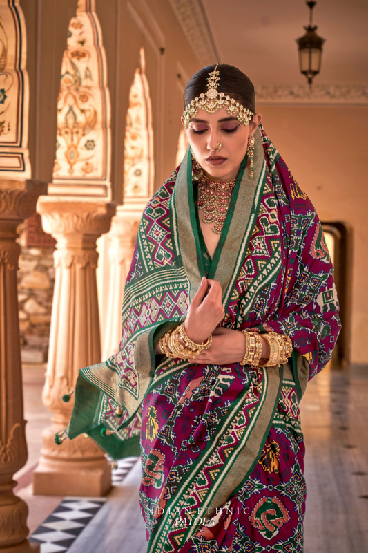 Graceful Art Silk Party Saree with Subtle Shine