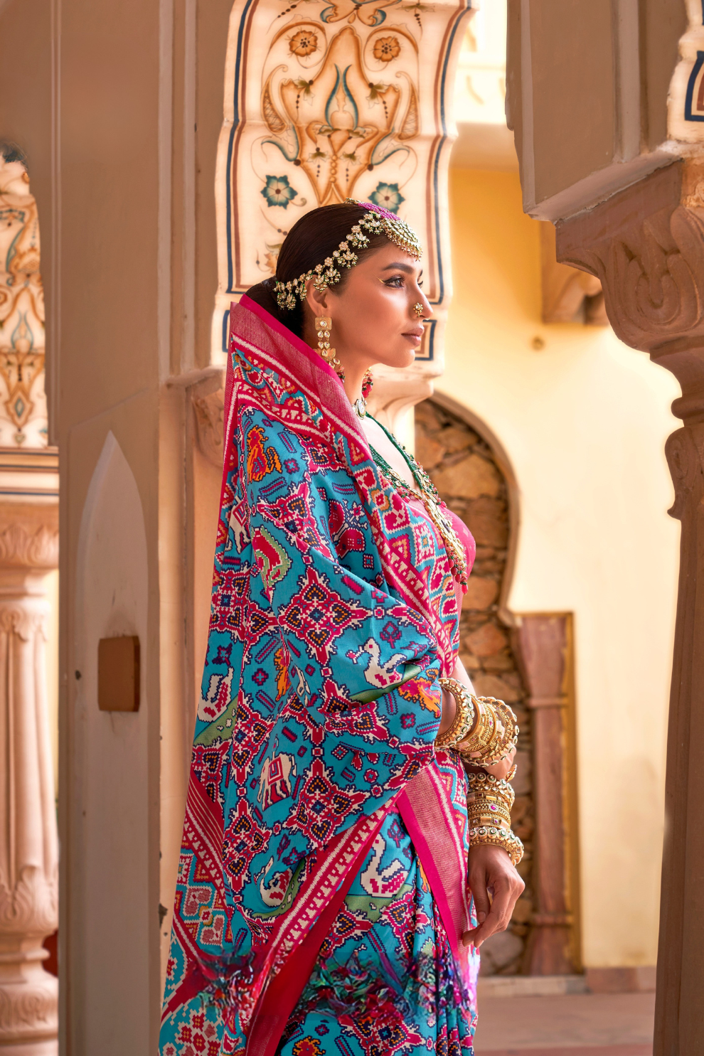 Graceful Art Silk Party Saree with Subtle Shine