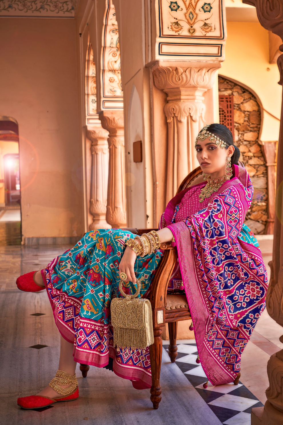 Graceful Art Silk Party Saree with Subtle Shine