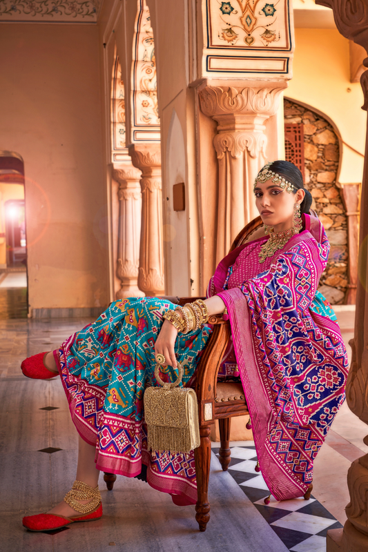 Graceful Art Silk Party Saree with Subtle Shine