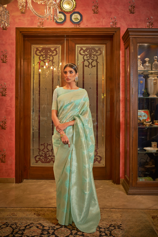 Elegant Modal Silk Saree with Subtle Weaving