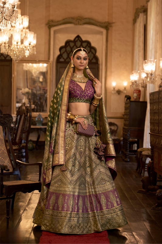 LAVANTE_FASHION_MULTI_COLOUR_NYLON_DESIGNER_LEHENGA_19 - LaVante Fashion
