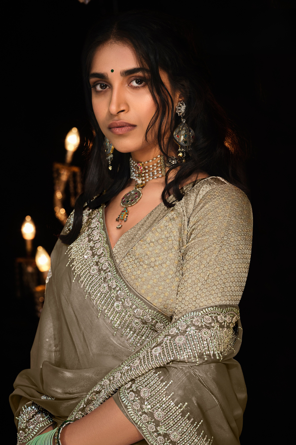 Traditional Charm Meets Elegance in This Banarasi Silk Saree