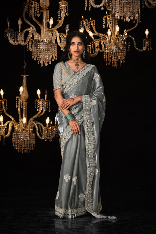 Traditional Charm Meets Elegance in This Banarasi Silk Saree