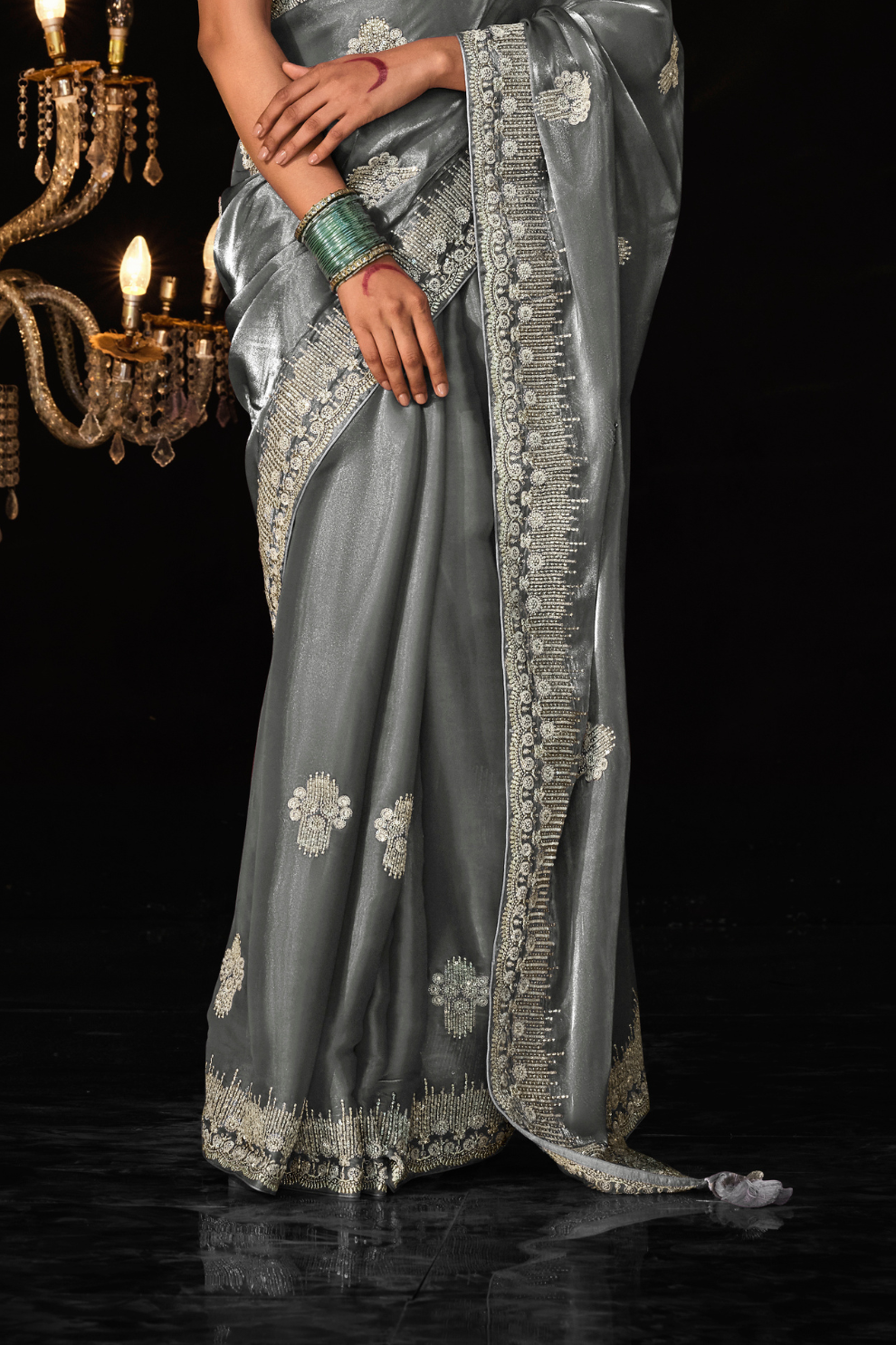 Traditional Charm Meets Elegance in This Banarasi Silk Saree