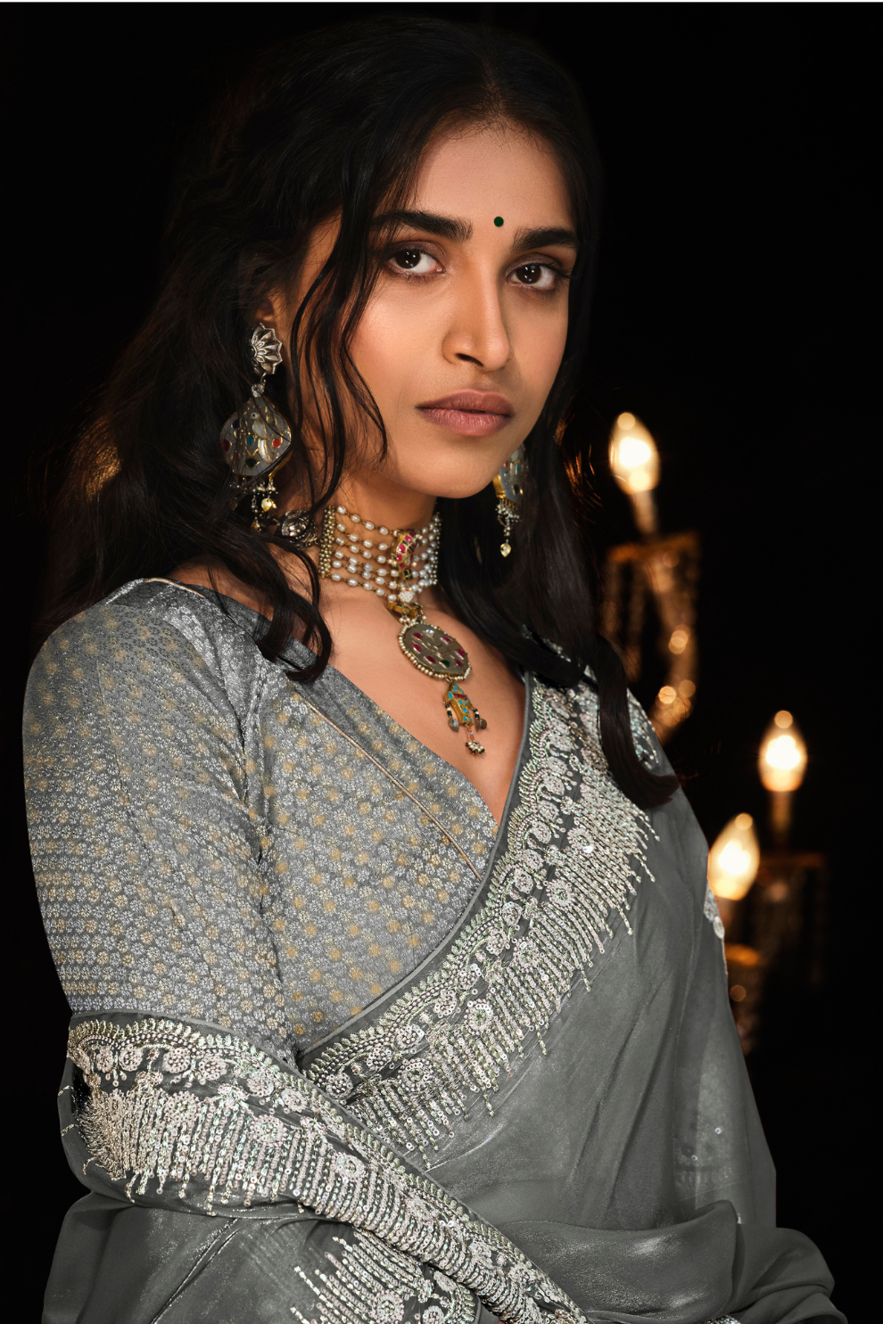 Traditional Charm Meets Elegance in This Banarasi Silk Saree