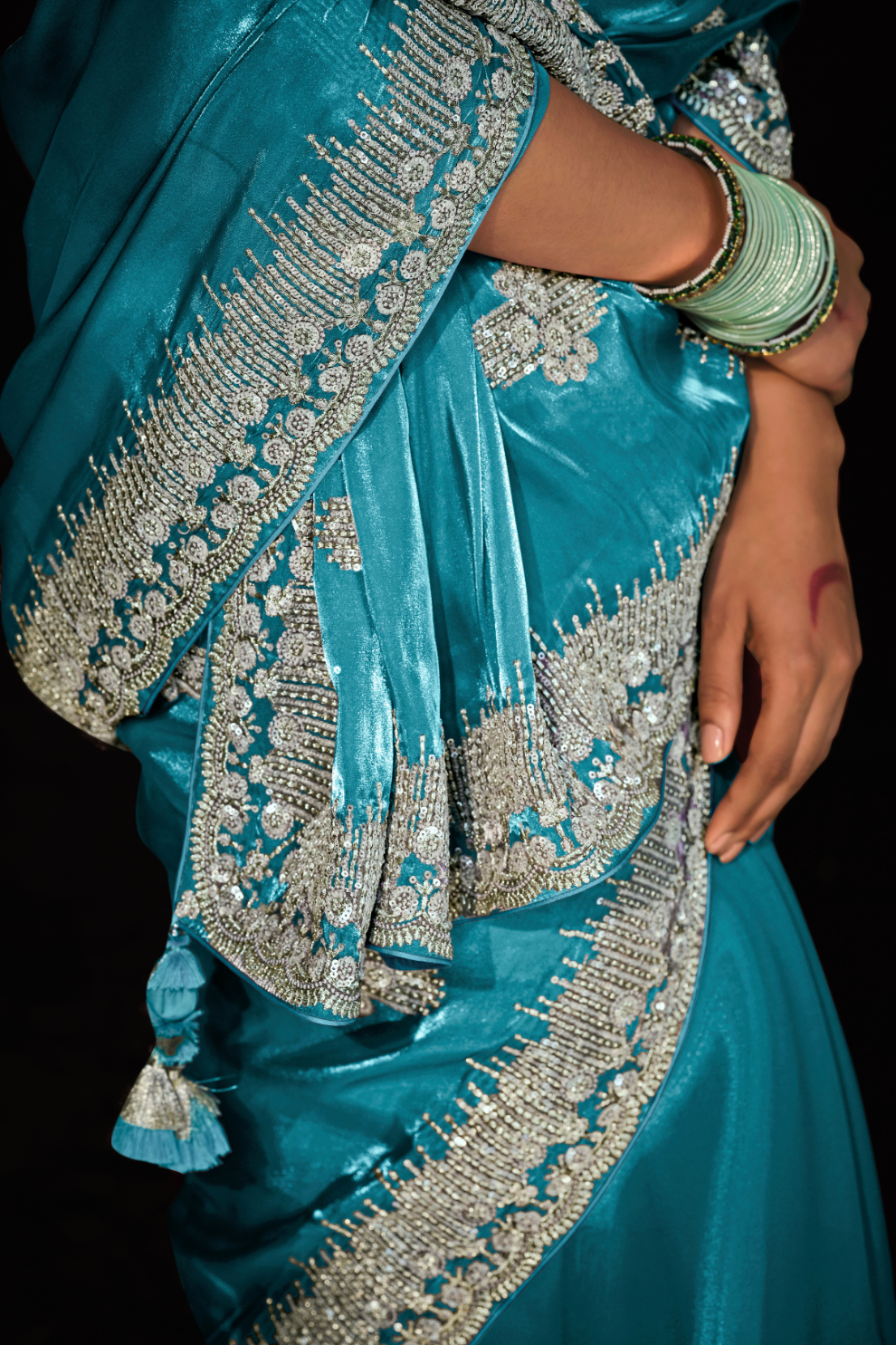 Traditional Charm Meets Elegance in This Banarasi Silk Saree