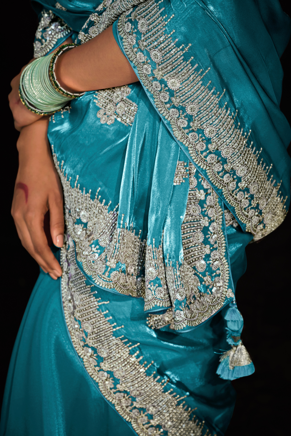 Traditional Charm Meets Elegance in This Banarasi Silk Saree