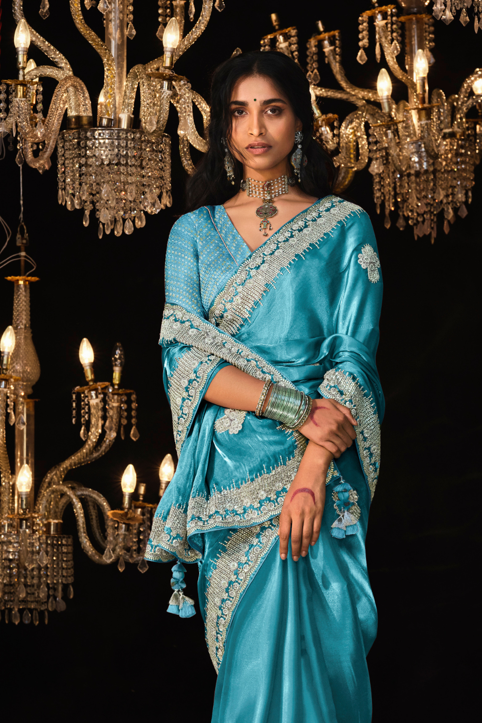 Traditional Charm Meets Elegance in This Banarasi Silk Saree