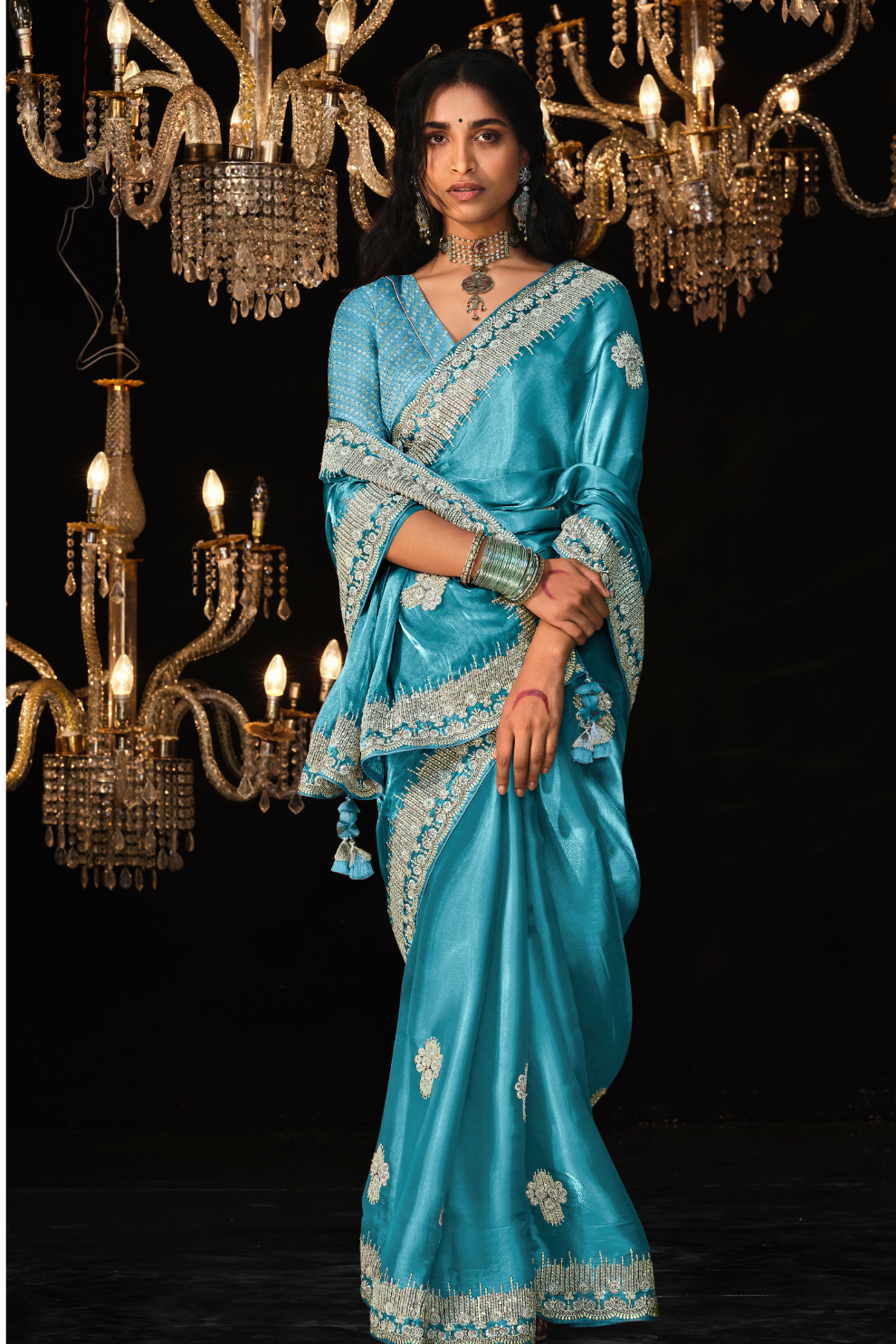 Traditional Charm Meets Elegance in This Banarasi Silk Saree