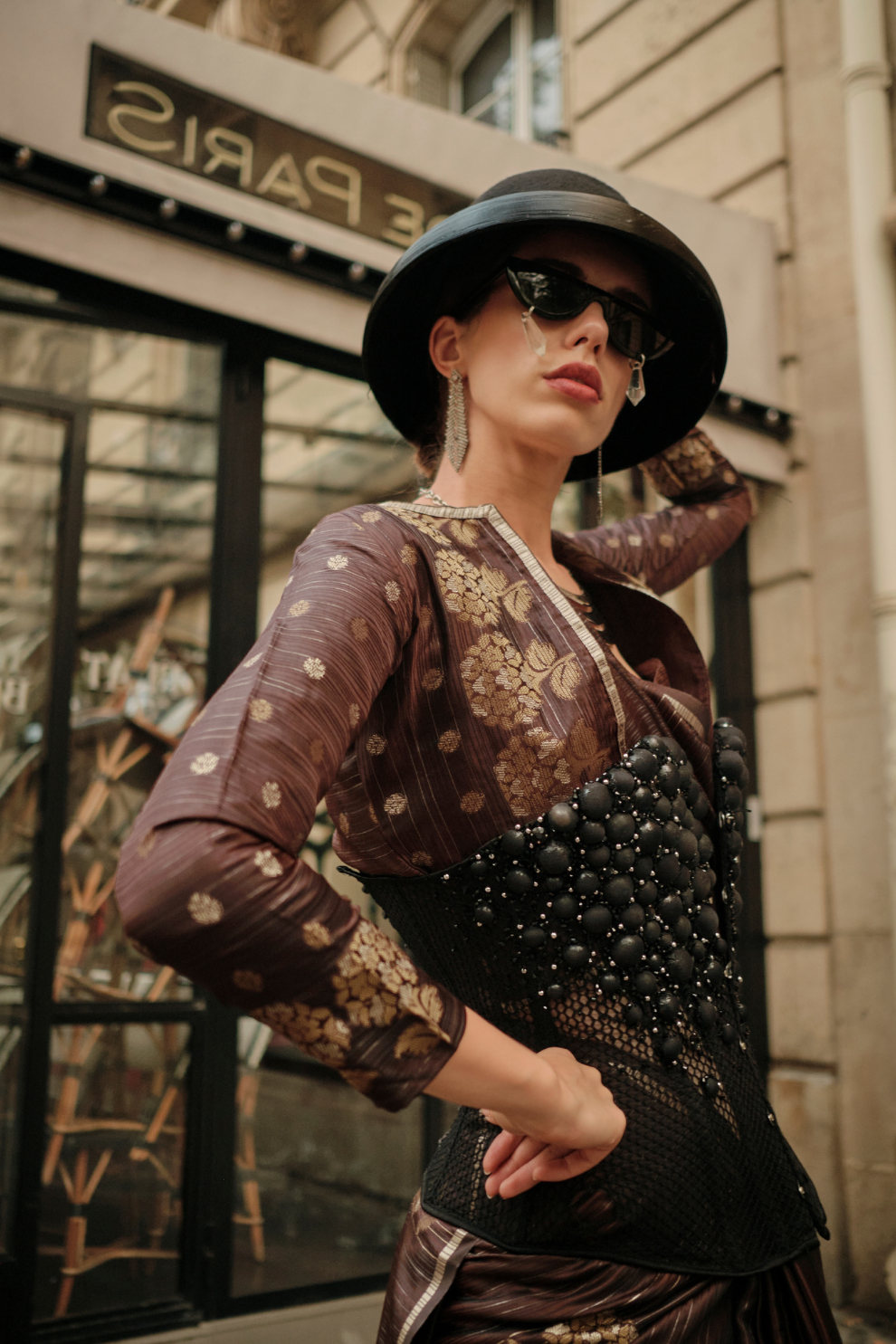 Zari Handloom Woven Satin Silk Saree with Lustrous Finish