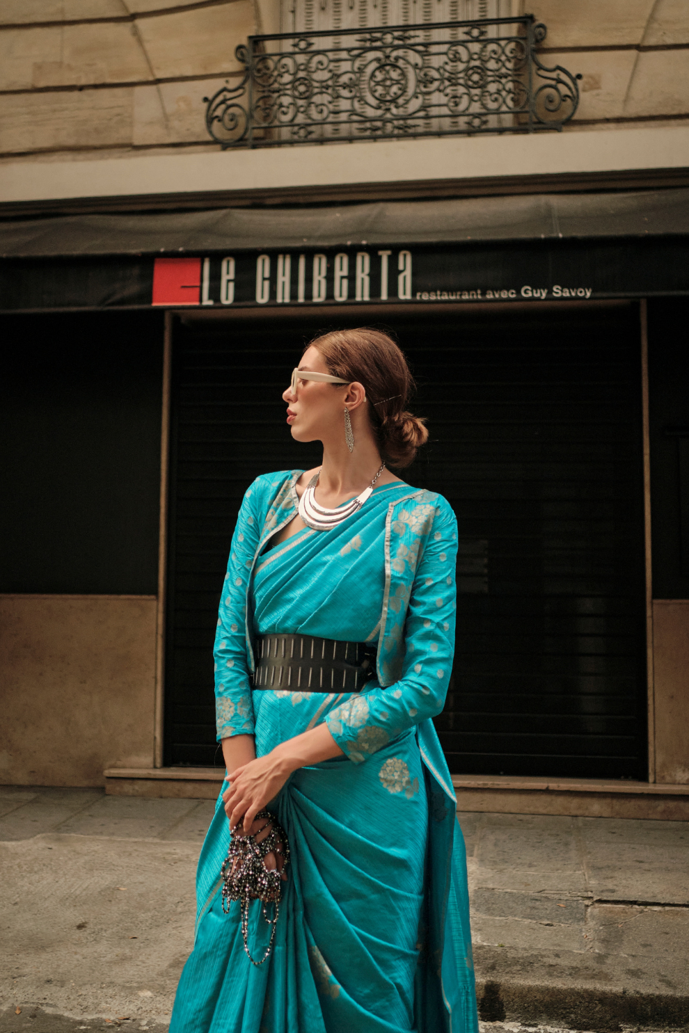 Zari Handloom Woven Satin Silk Saree with Lustrous Finish