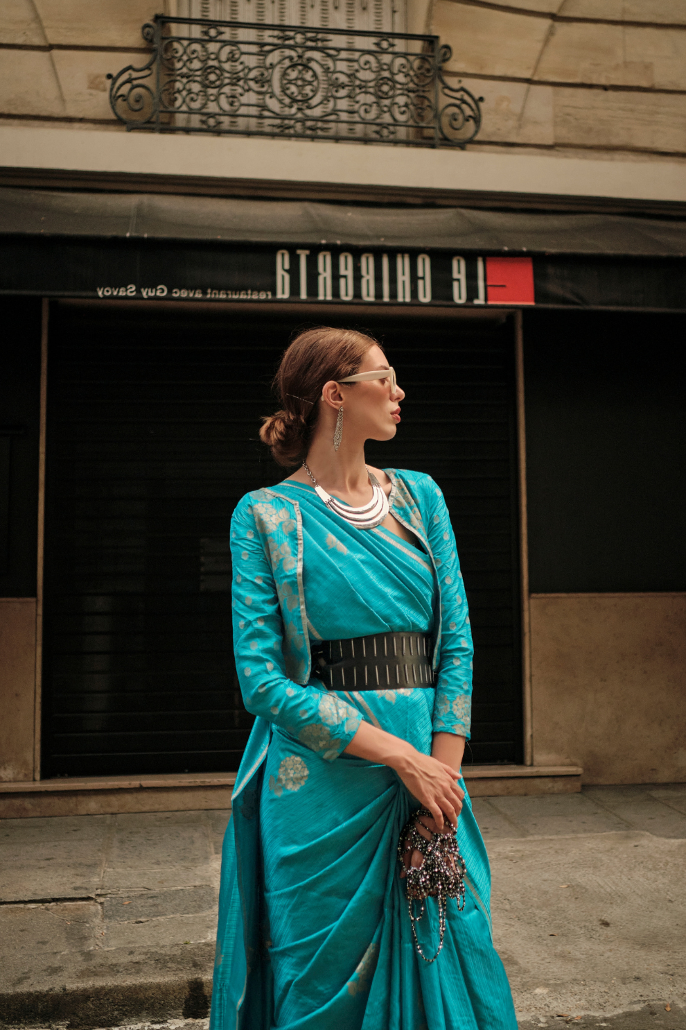 Zari Handloom Woven Satin Silk Saree with Lustrous Finish