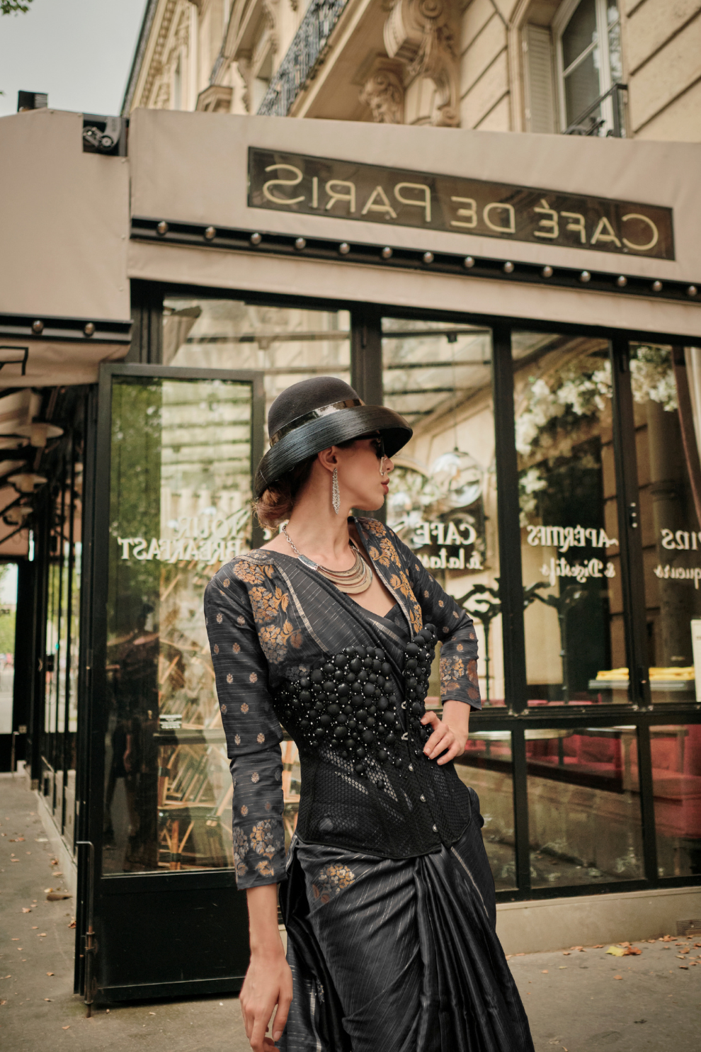 Zari Handloom Woven Satin Silk Saree with Lustrous Finish