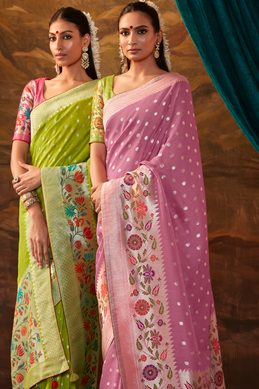 Elegant Silk Saree Embellished with Fine Zari Work