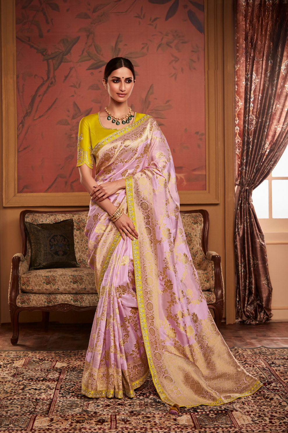 Glamour Unleashed Stunning Party Wear Saree for the Bold & Beautiful