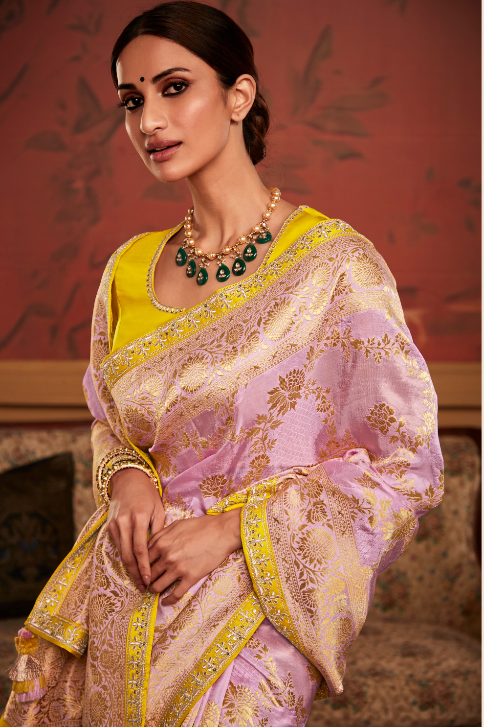 Glamour Unleashed Stunning Party Wear Saree for the Bold & Beautiful