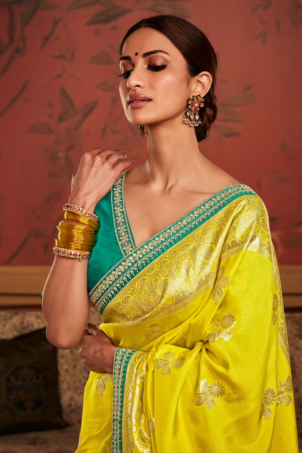 Glamour Unleashed Stunning Party Wear Saree for the Bold & Beautiful