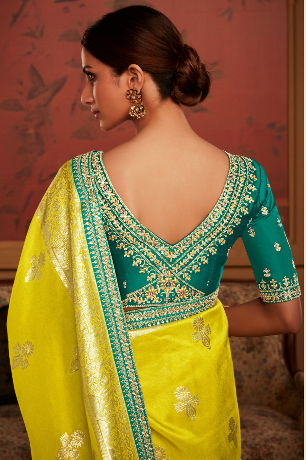 Glamour Unleashed Stunning Party Wear Saree for the Bold & Beautiful