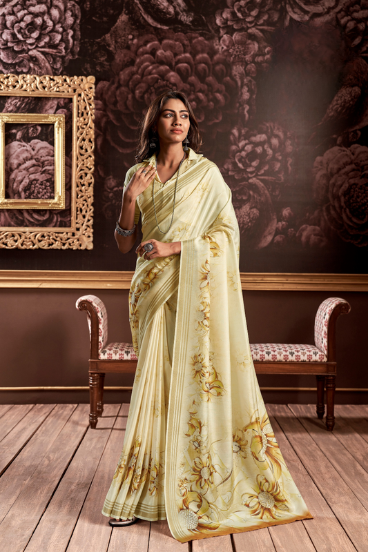 Pure Handloom Silk Fabric in a Smooth Elegant Finish - LaVante Fashion
