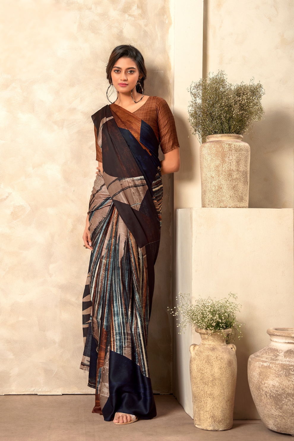 Digitally Printed Soft Satin Silk for Effortless Elegance - LaVante Fashion