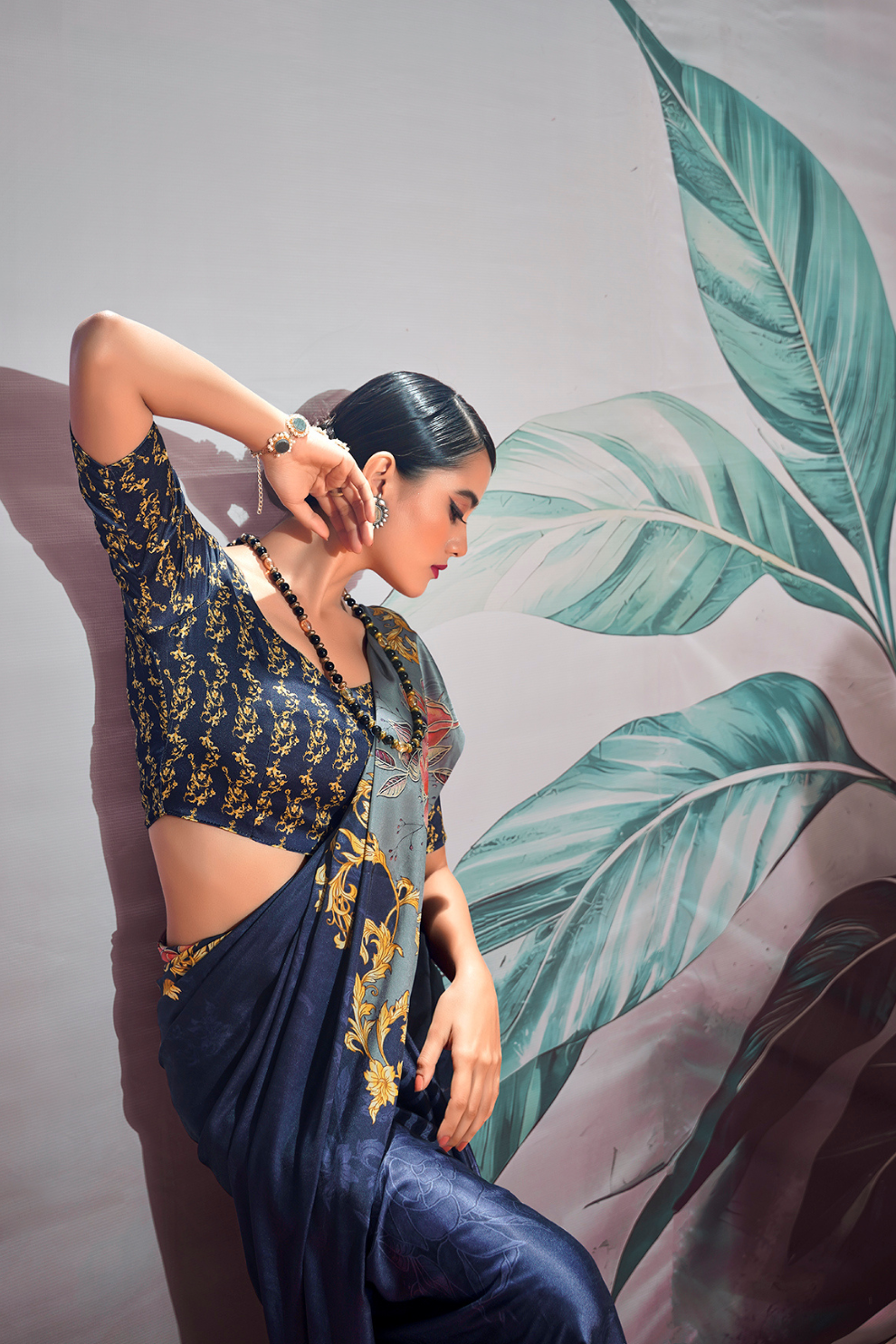 Soft Satin with Digital Print - LaVante Fashion