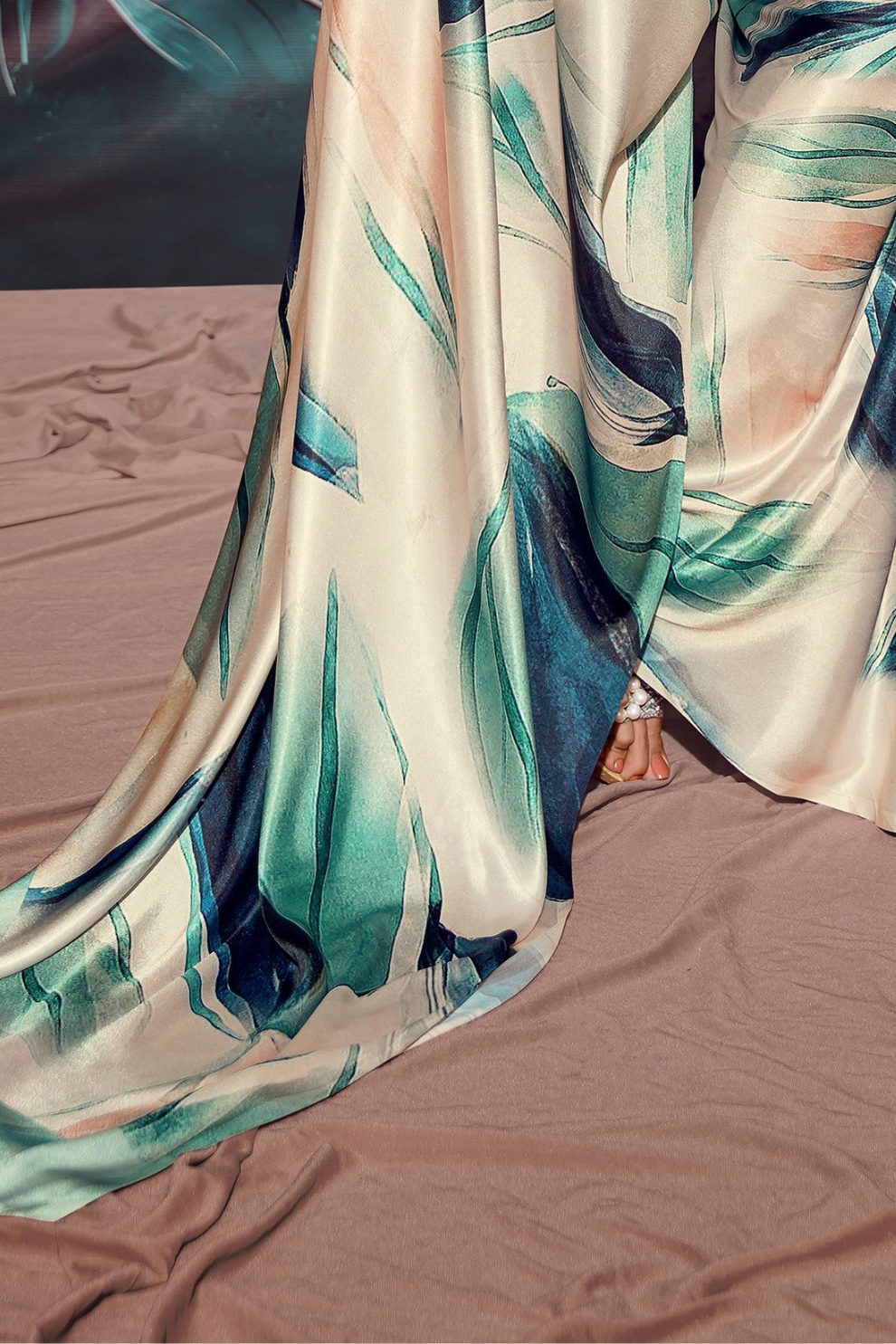 Soft Satin with Digital Print - LaVante Fashion