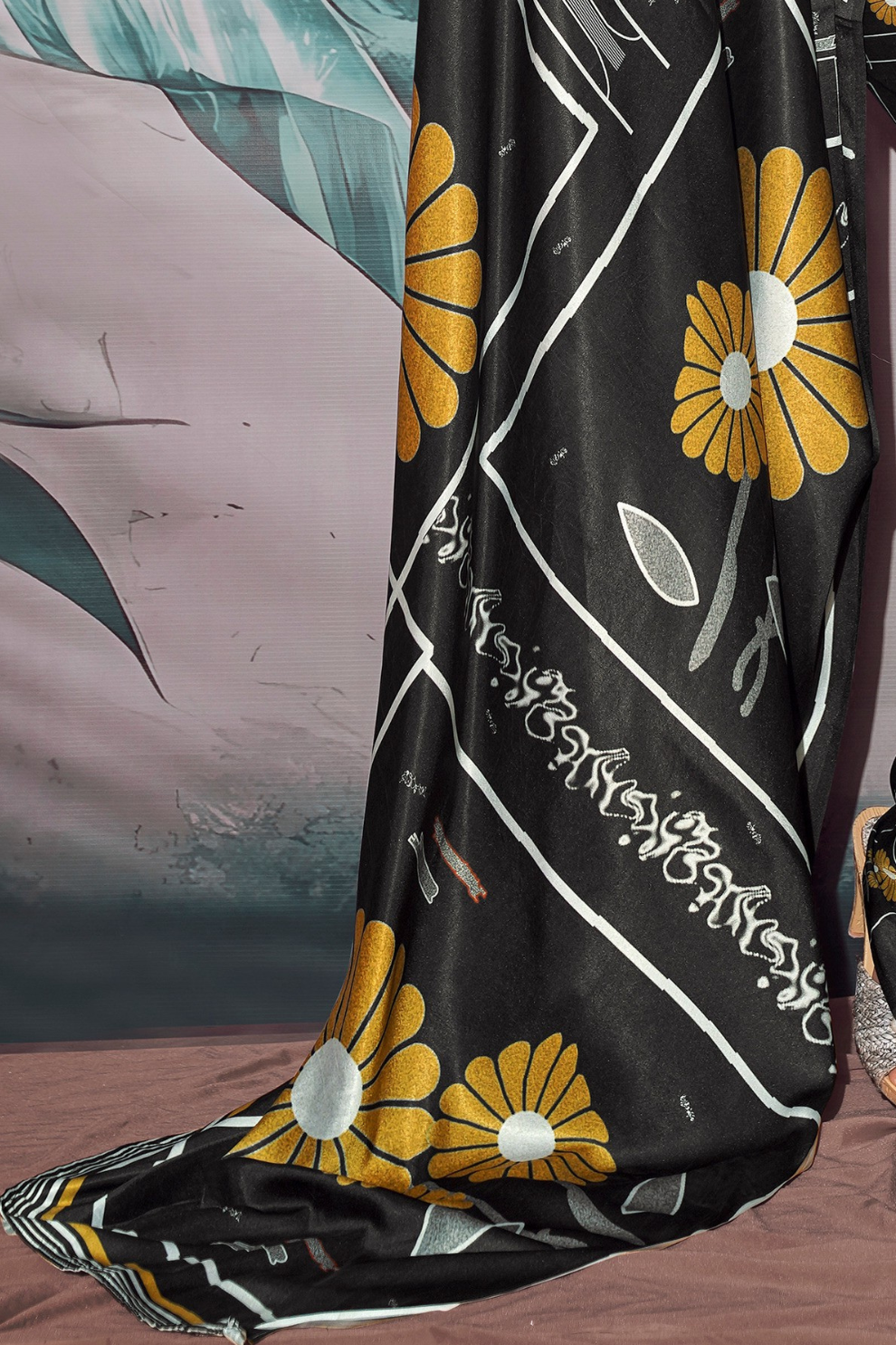 Soft Satin with Digital Print - LaVante Fashion